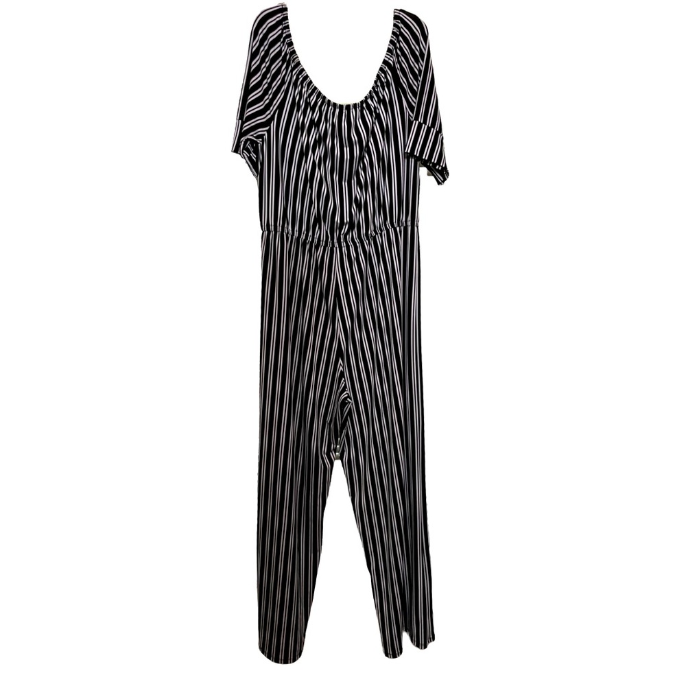 Tacera Jumpsuit - Woman size XL Black and White